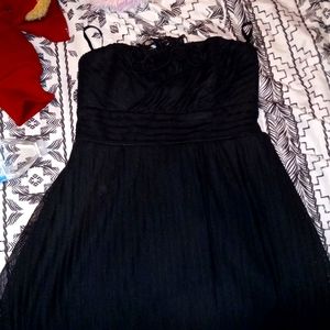 Short black dress